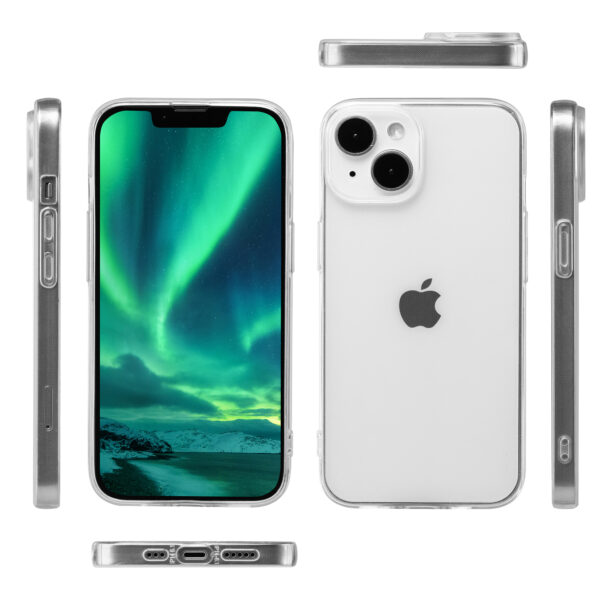 Transparent Phone Case Soft TPU for iPhone ™, Galaxy ™
