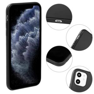 Soft Silicone Phone Case Black for iPhone, Galaxy, Huawei alternative