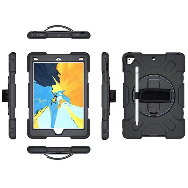 Rugged Case for Tablets with hand and shoulder strap