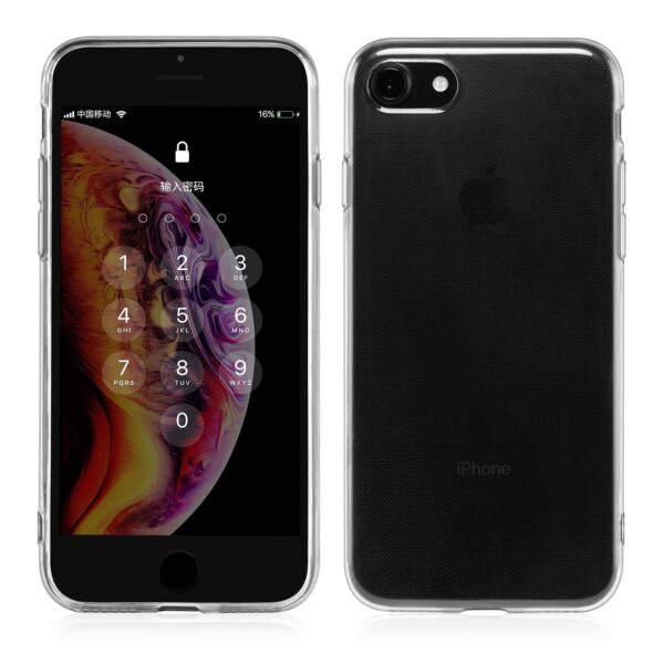 Transparent Phone Case Soft TPU for iPhone ™, Galaxy ™