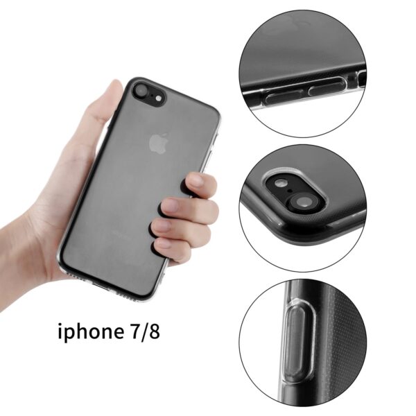 Soft Silicone Case for iPhone Protection by Brand.it