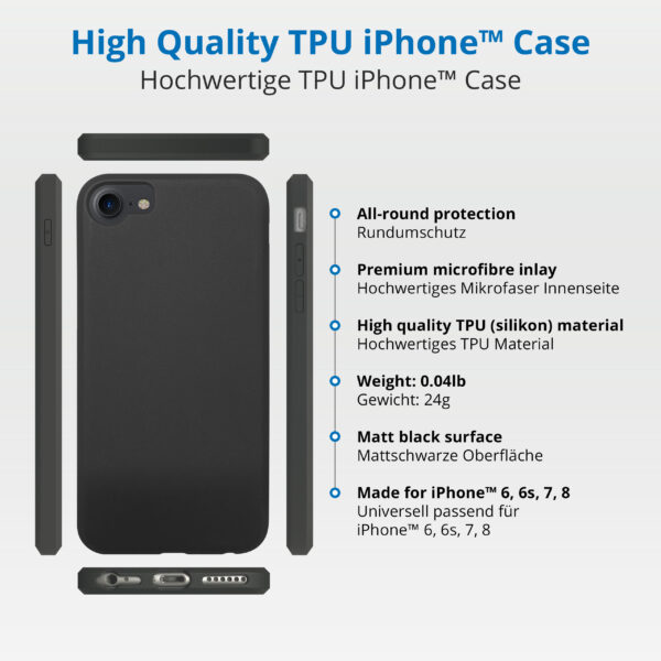 High quality TPU iPhone case customizable with corporate branding