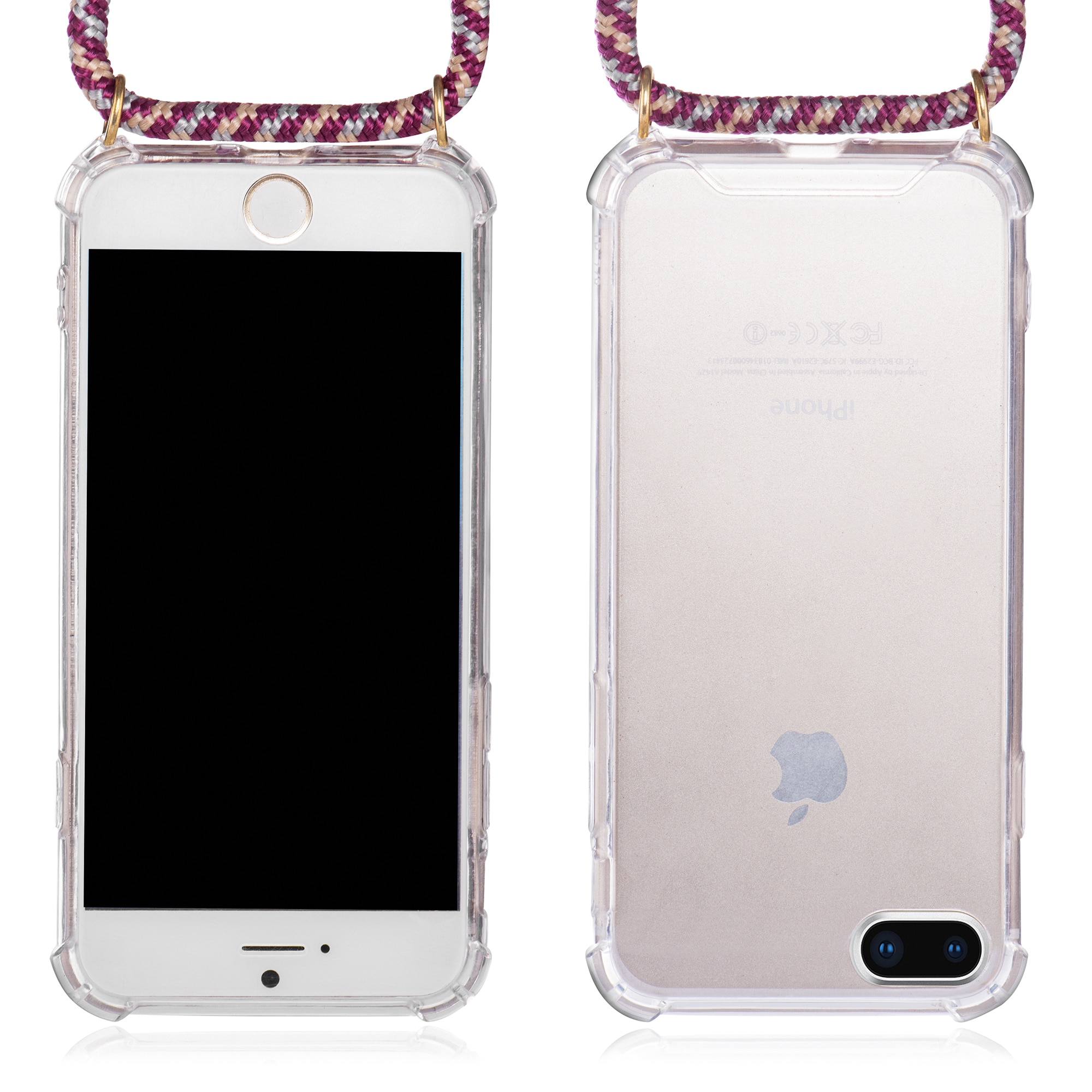 Custom Necklace Clear Card Holder Case Phone Back Cover for iPhone - China  Shoulder and Strap price | Made-in-China.com