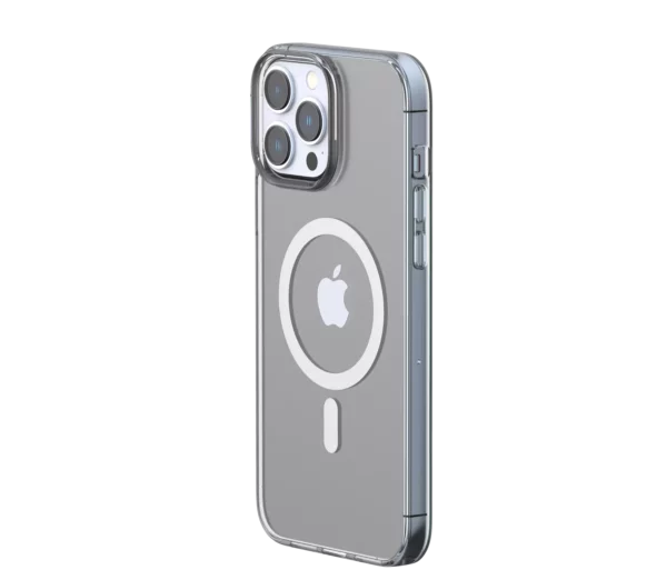 Housse transparente Magsafe Iphone 13 avec impression du logo