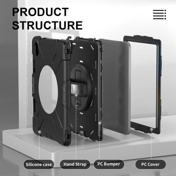 Shockproof Rugged Tablet Case for iPad ™ and Galaxy Tab ™