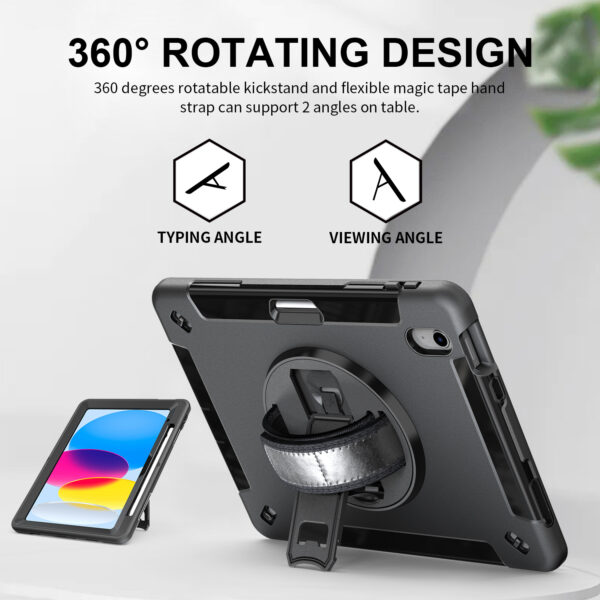 Hard Tablet Case with Handle for iPad ™ and Galaxy Tab ™