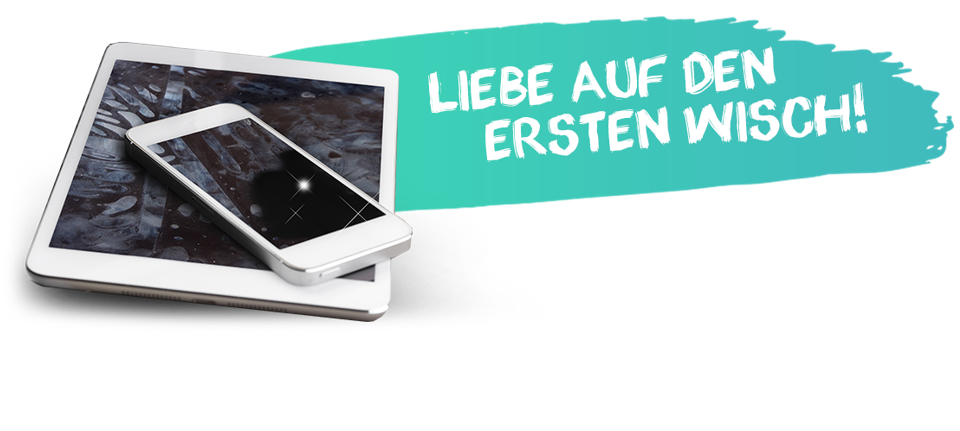 Infobanner für Schmoozies Displayreiniger als passendes Zubehör